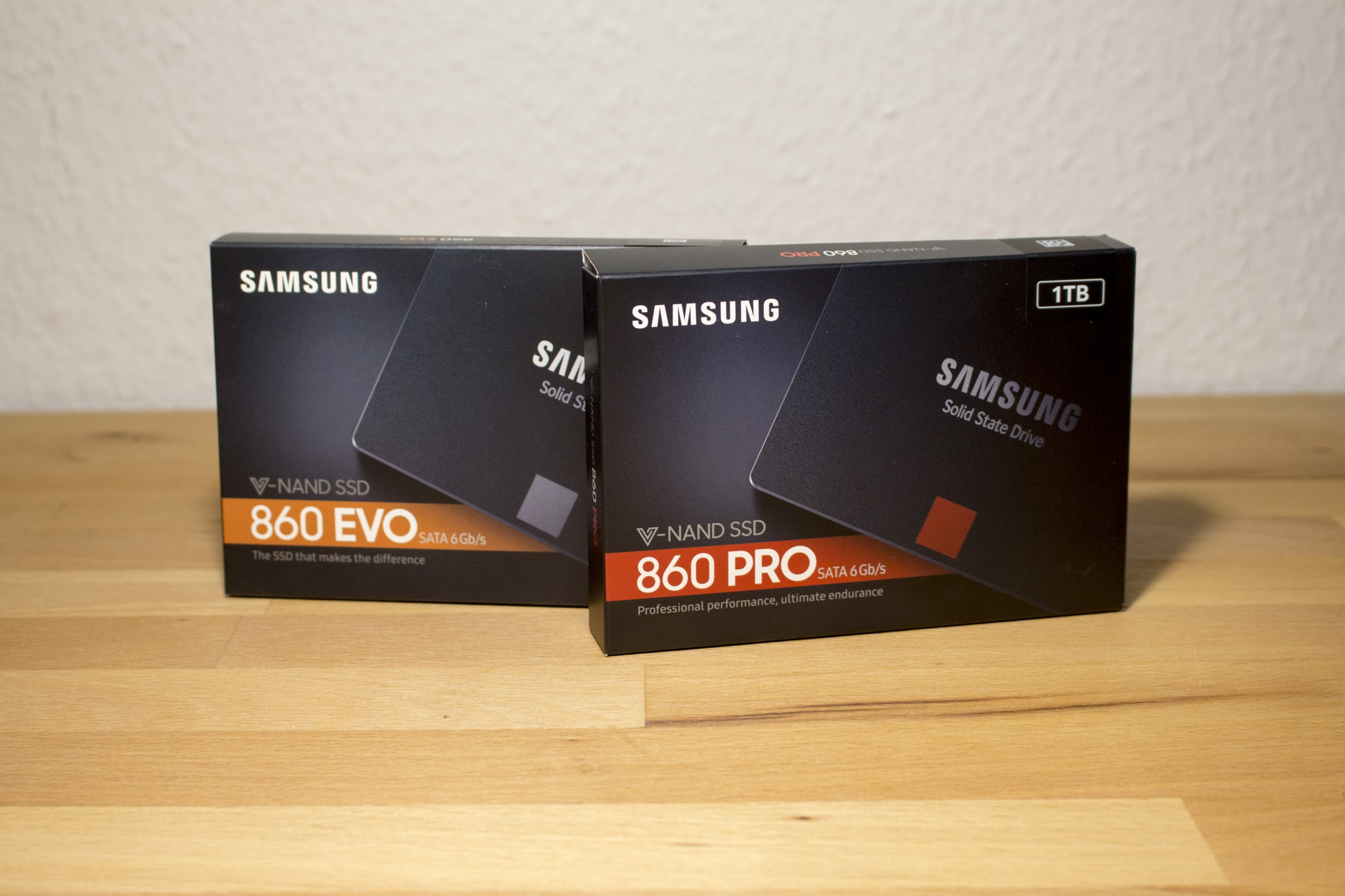 Samsung SSD 860 PRO & EVO 1 Review