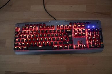 RGB-Beleuchtung der Tastatur