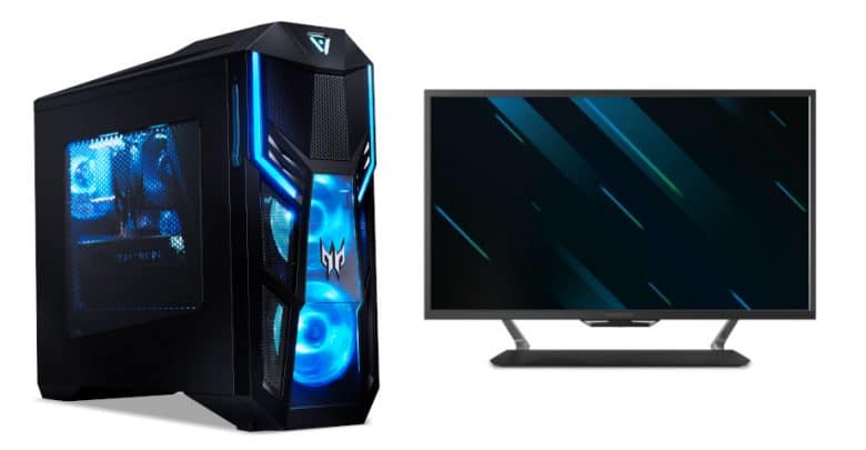 Acer Presents New Predator Orion 5000 Gaming Desktop Pc Huge 43 Inch Gaming Monitor And Updated Gadgets