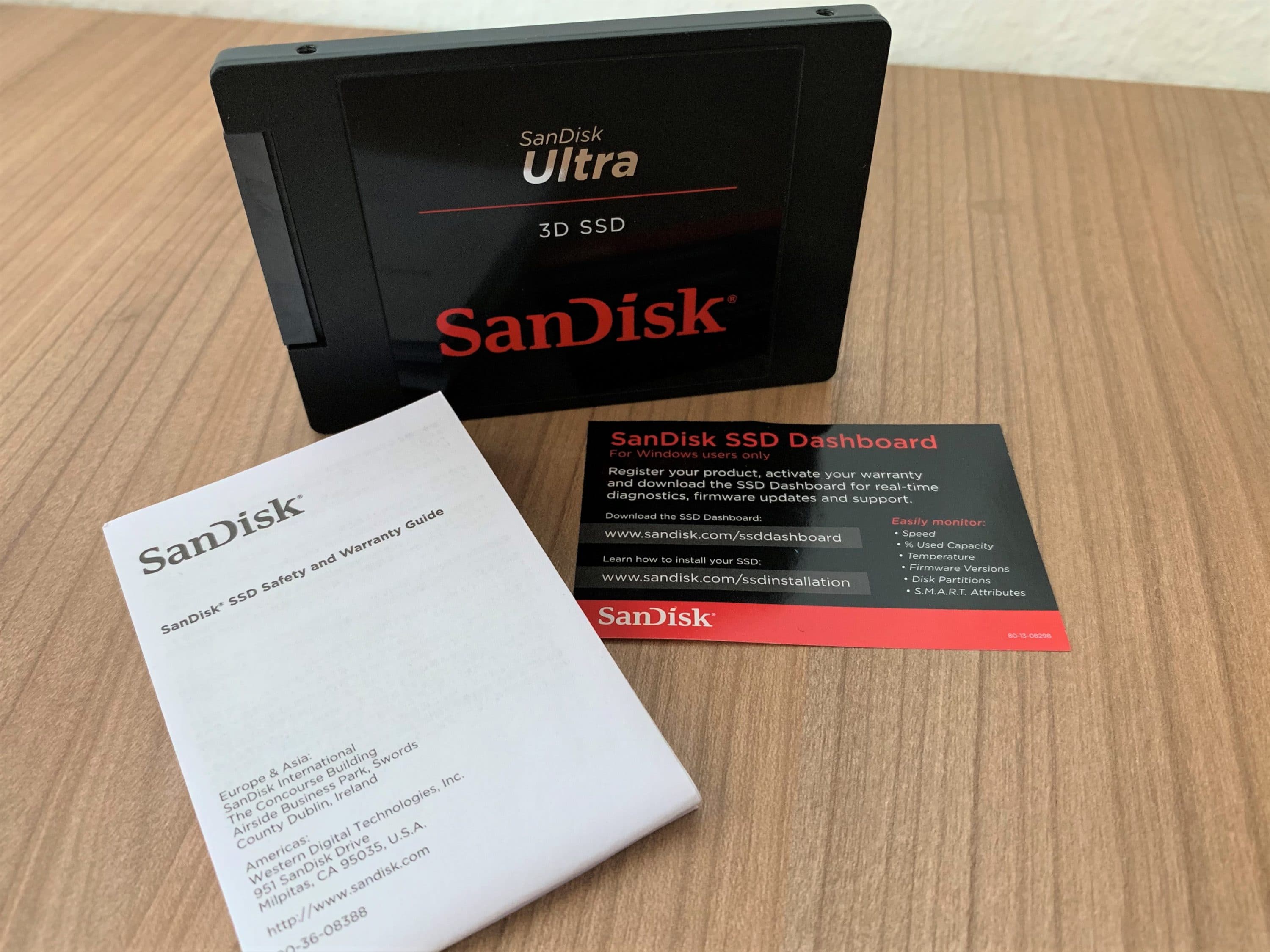 Review GB 3D Ultra SSD 500 SanDisk