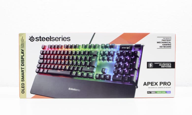 SteelSeries Apex Pro - The Keyboard with Adjustable Trigger Point