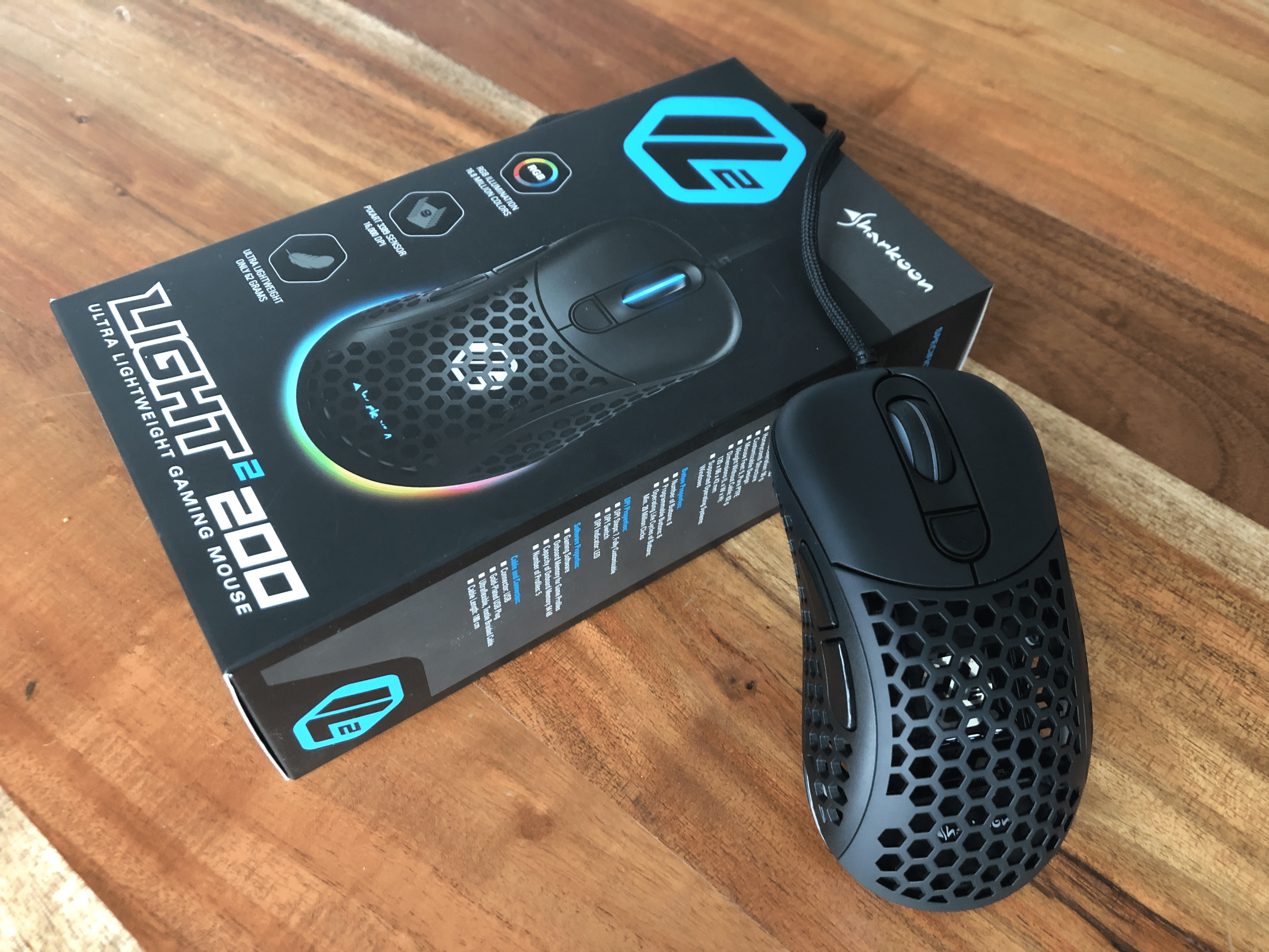 Sharkoon Light² in the test: Ultralight gaming mouse at E-Sport level?
