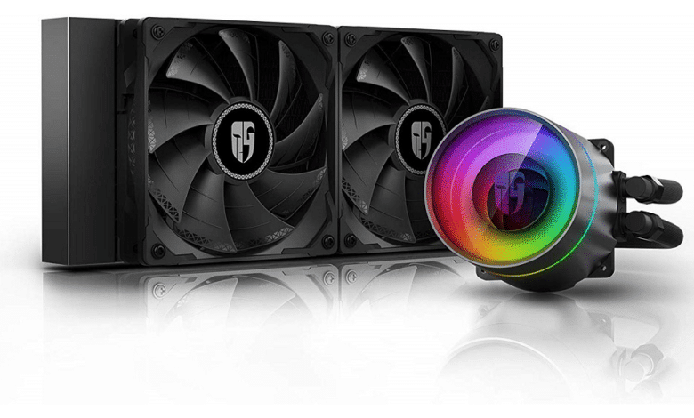 Deepcool Castle 280EX - Compact water cooling with RGB and pressure  compensation