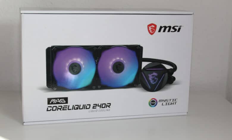 MSI WATER COOLING MAG CORE LIQUID 240R