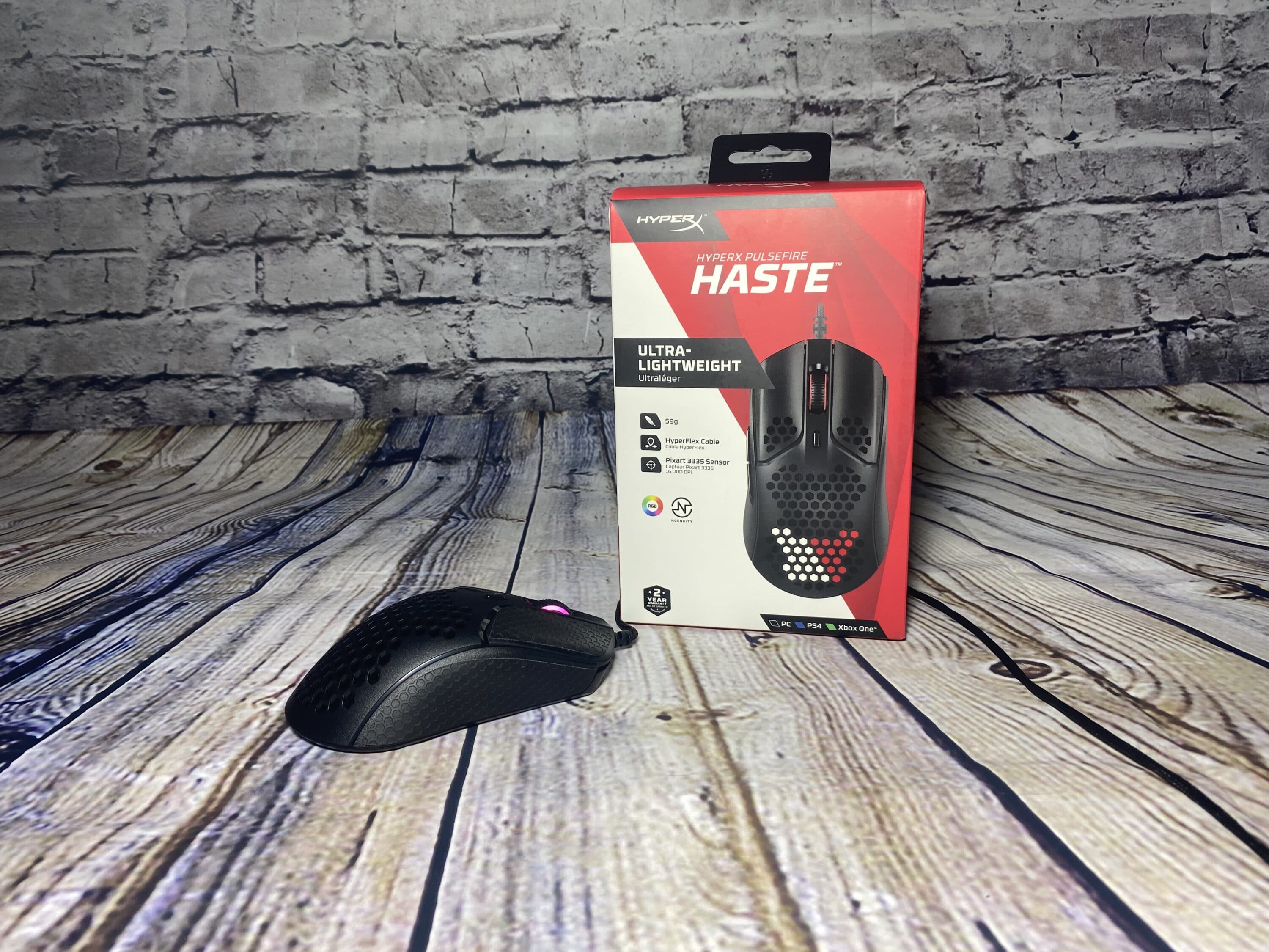 HyperX Pulsefire Haste review - precision through low weight!
