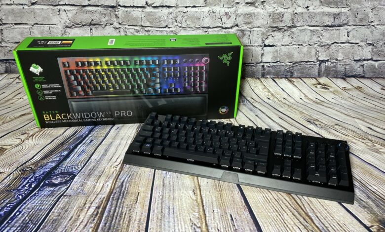 Wireless Mechanical Gaming Keyboard - Razer BlackWidow V3 Pro
