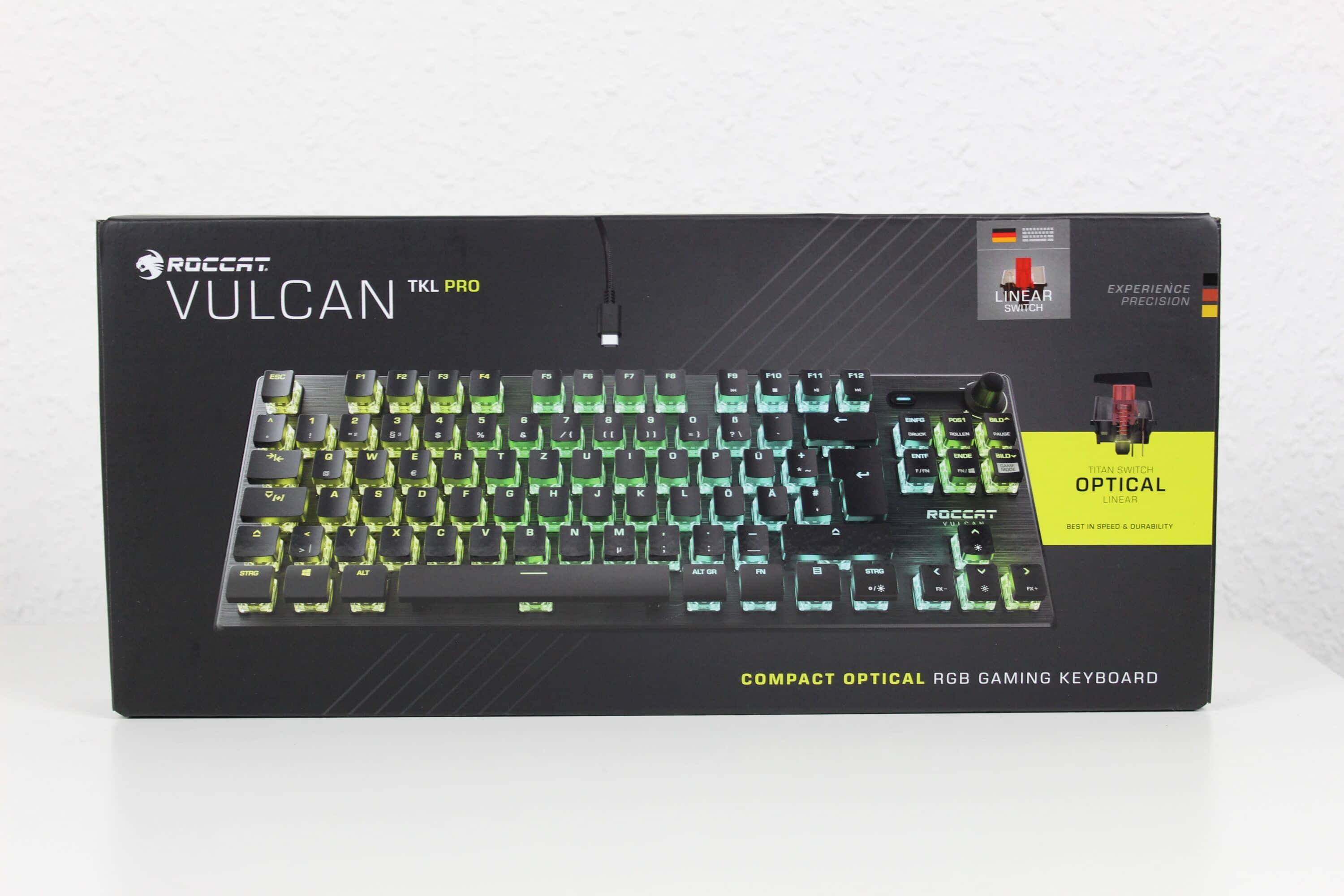 Original For ROCCAT VULCAN TKL/PRO Gaming Wired Keyboard