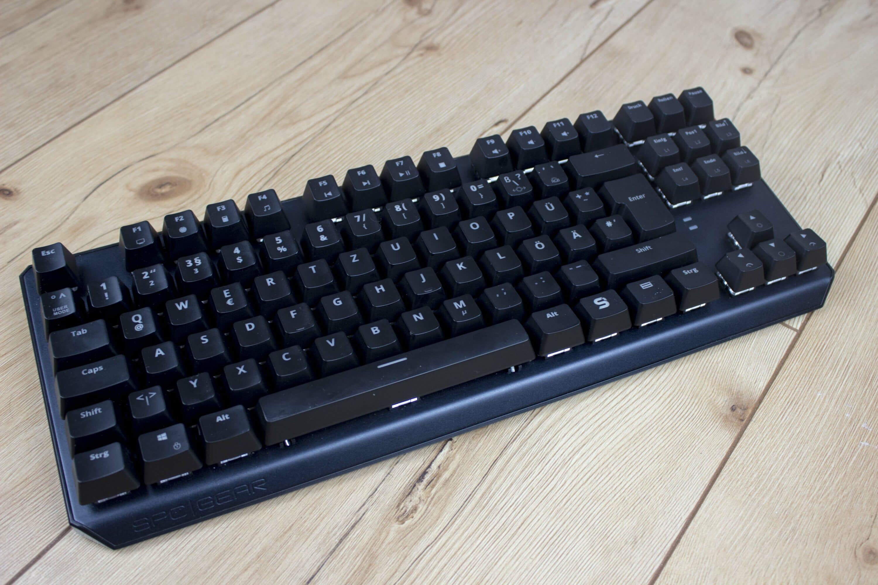 SPC Gear GK630K Mechanical TKL keyboard review