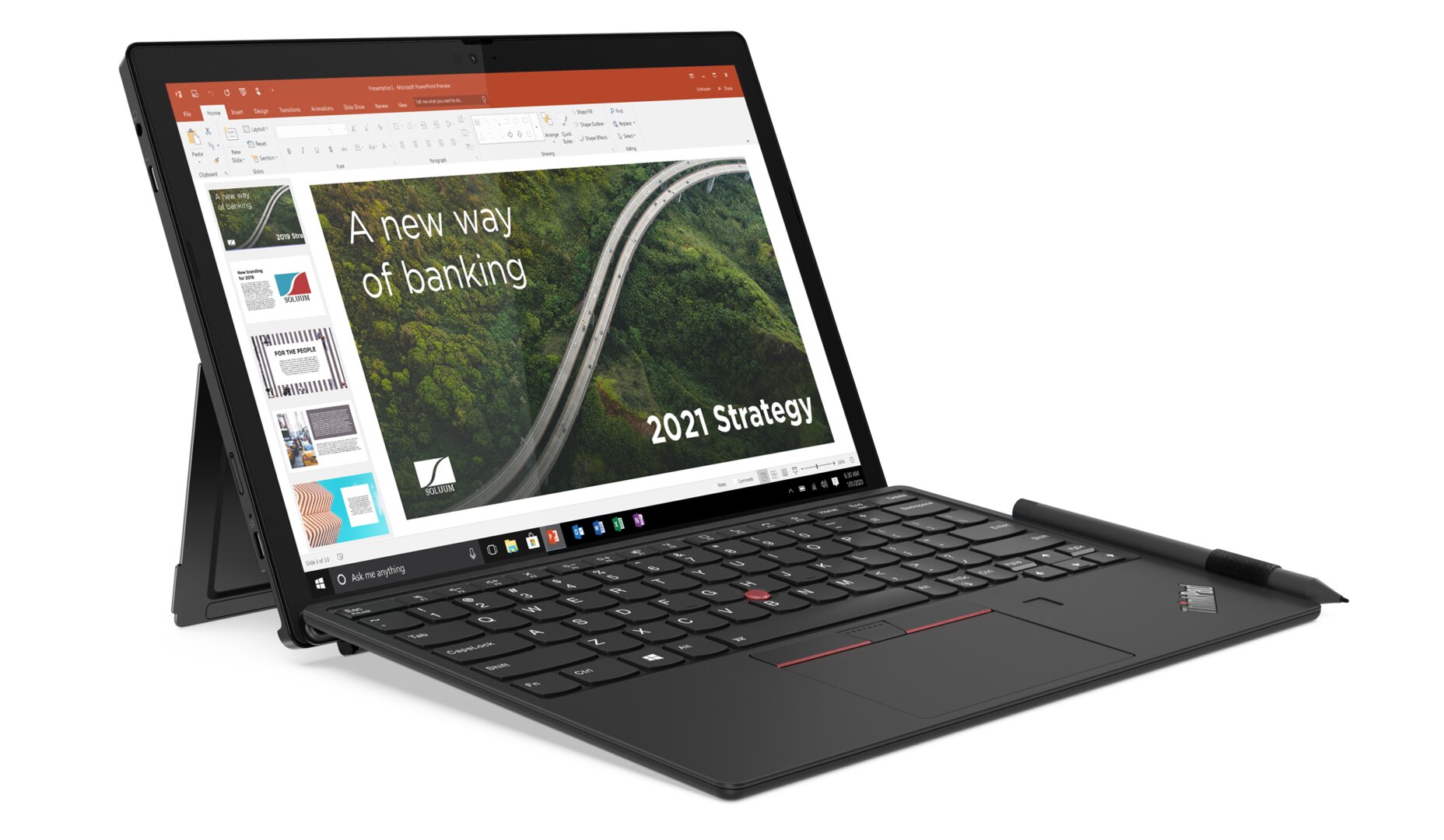 Lenovo ThinkPad X12 Detachable expands ThinkPad range