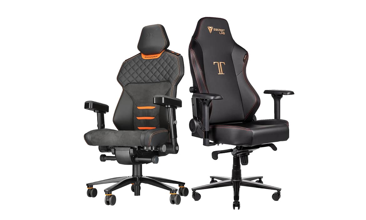Dxracer Secret lab gaming chair second hand with Sporty Design