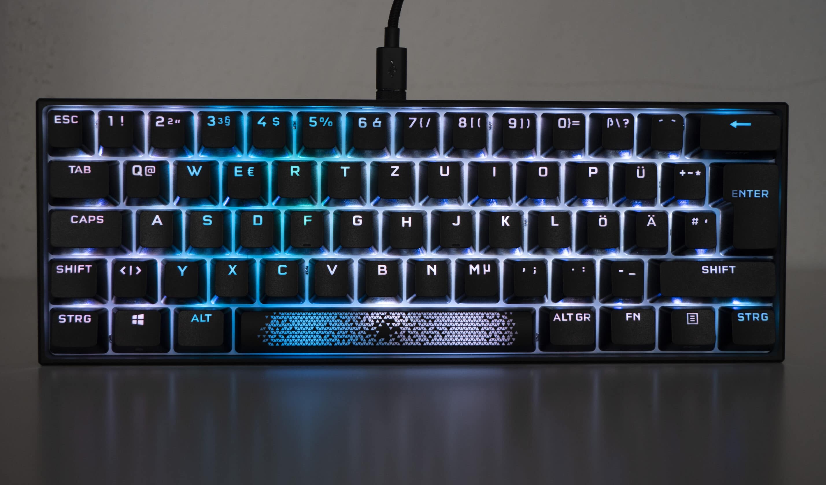 Corsair K65 RGB The little child the K65 RGB in review