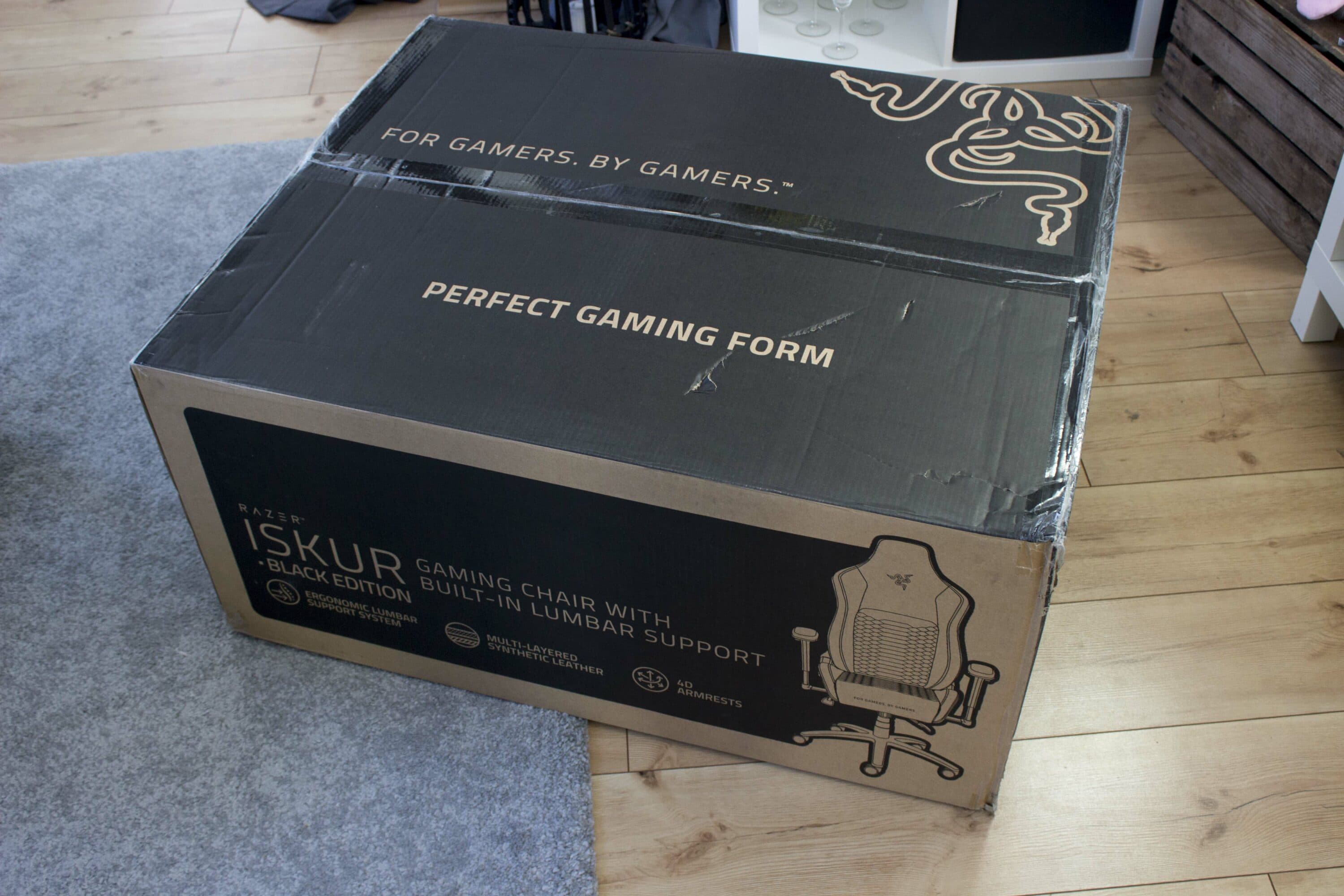 in test: chair with Razer Iskur gaming features special