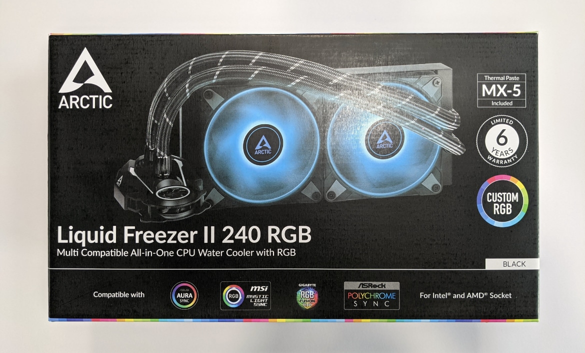 ARCTIC Liquid Freezer II 240 A-RGB Cooler Review - Tech4Gamers