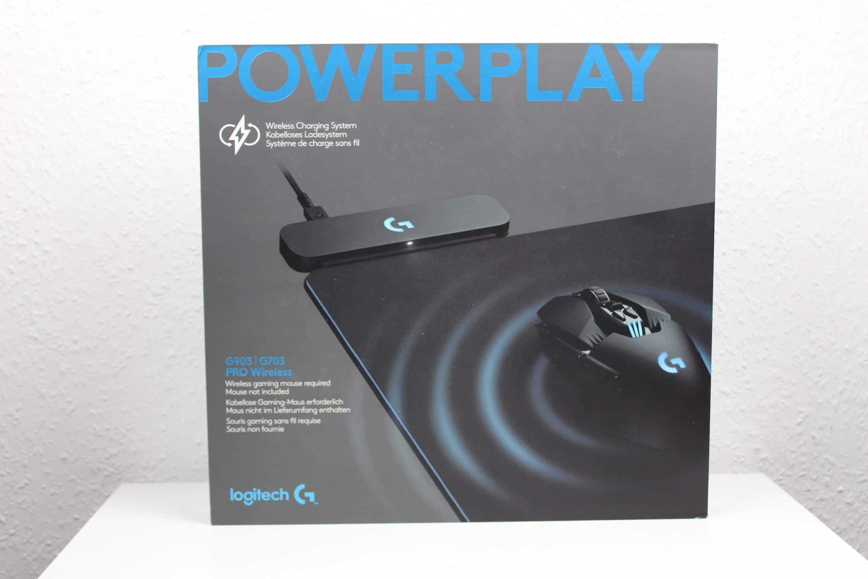 Logitech G Powerplay wireless gaming mouse pad with charging function