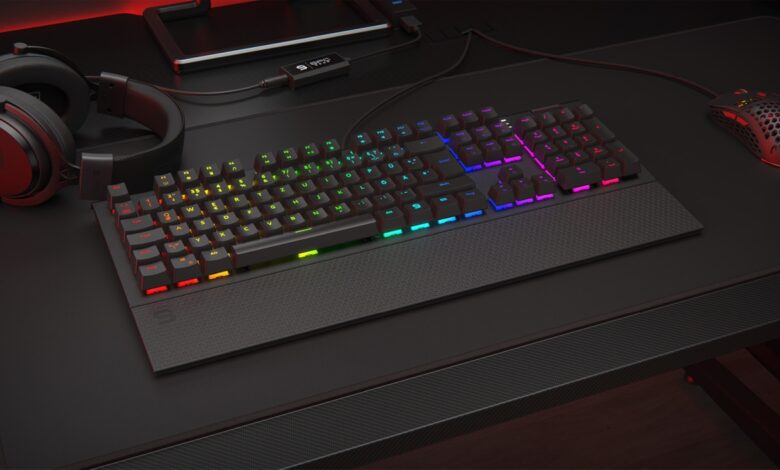 Bild der SPC Gear GK650K Omnis Gaming-Tastatur