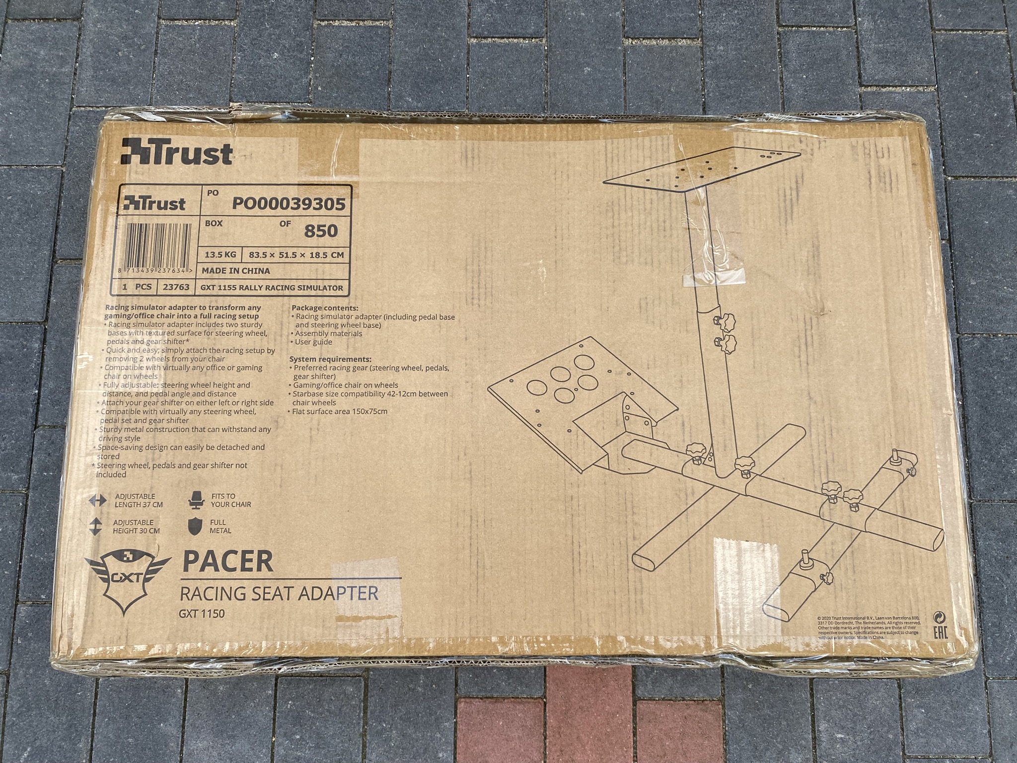 Seat Adapter Trust - GXT1150 Pacer