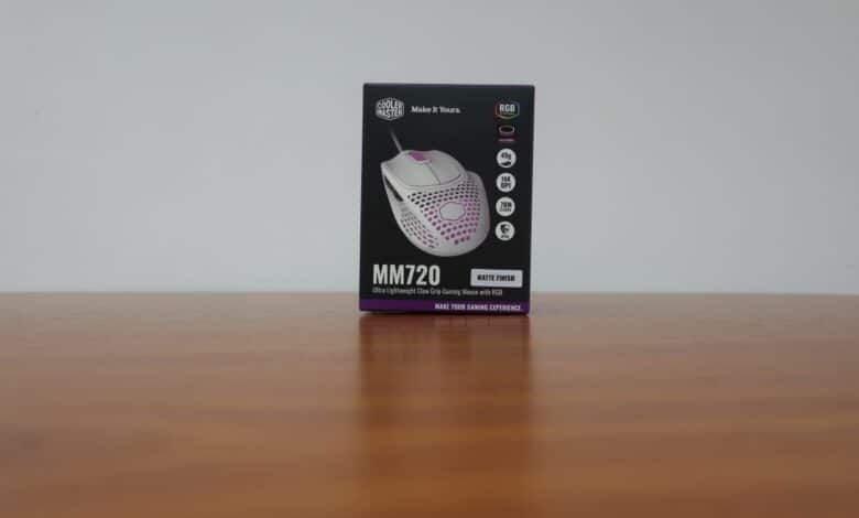 Cooler Master MM720 Gaming-Maus