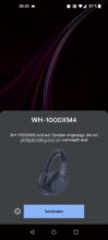 Sony WH-1000XM4 Headphones Connect App