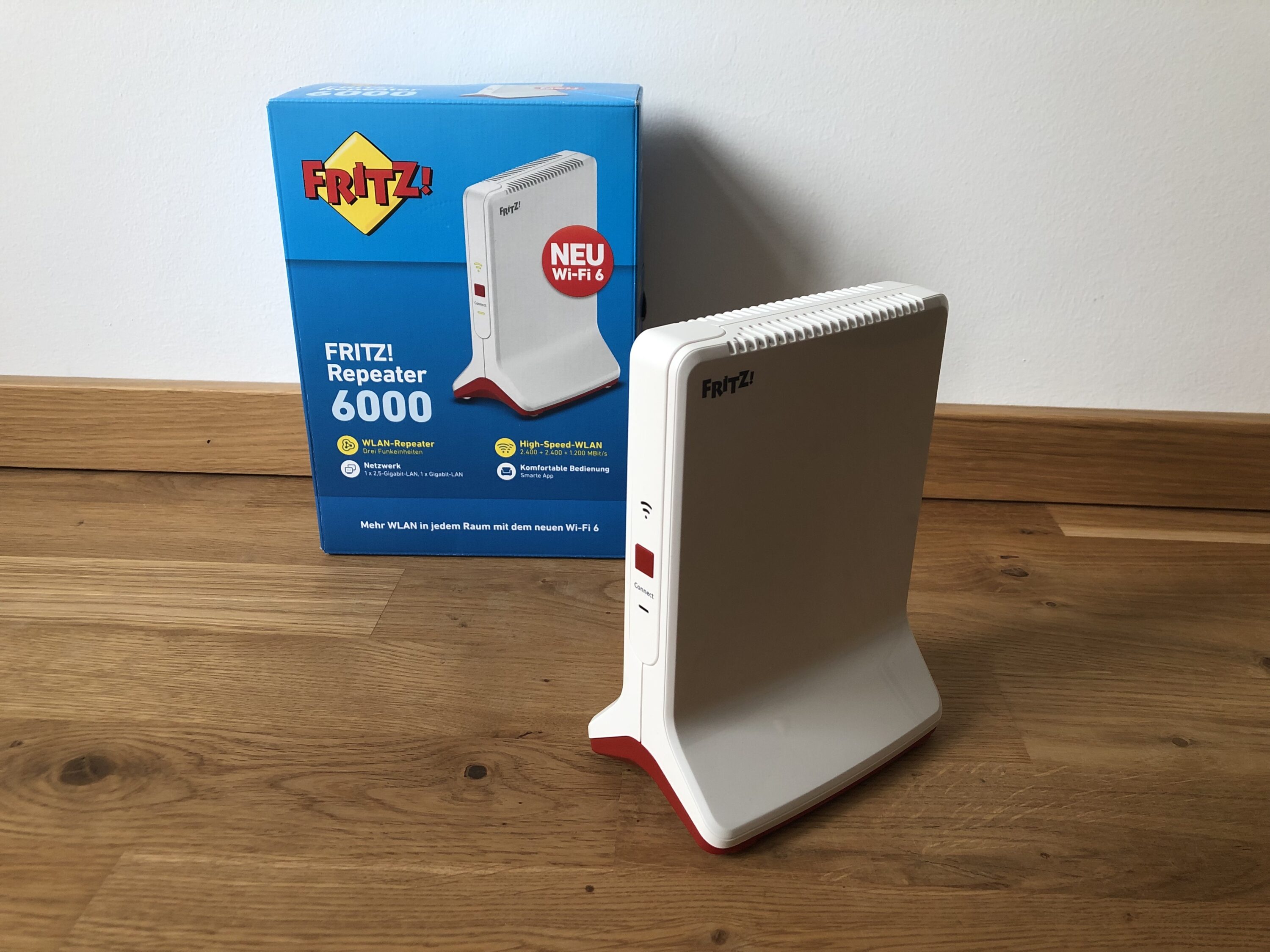 FRITZ!Repeater 6000 in test: Fast Internet everywhere at last?