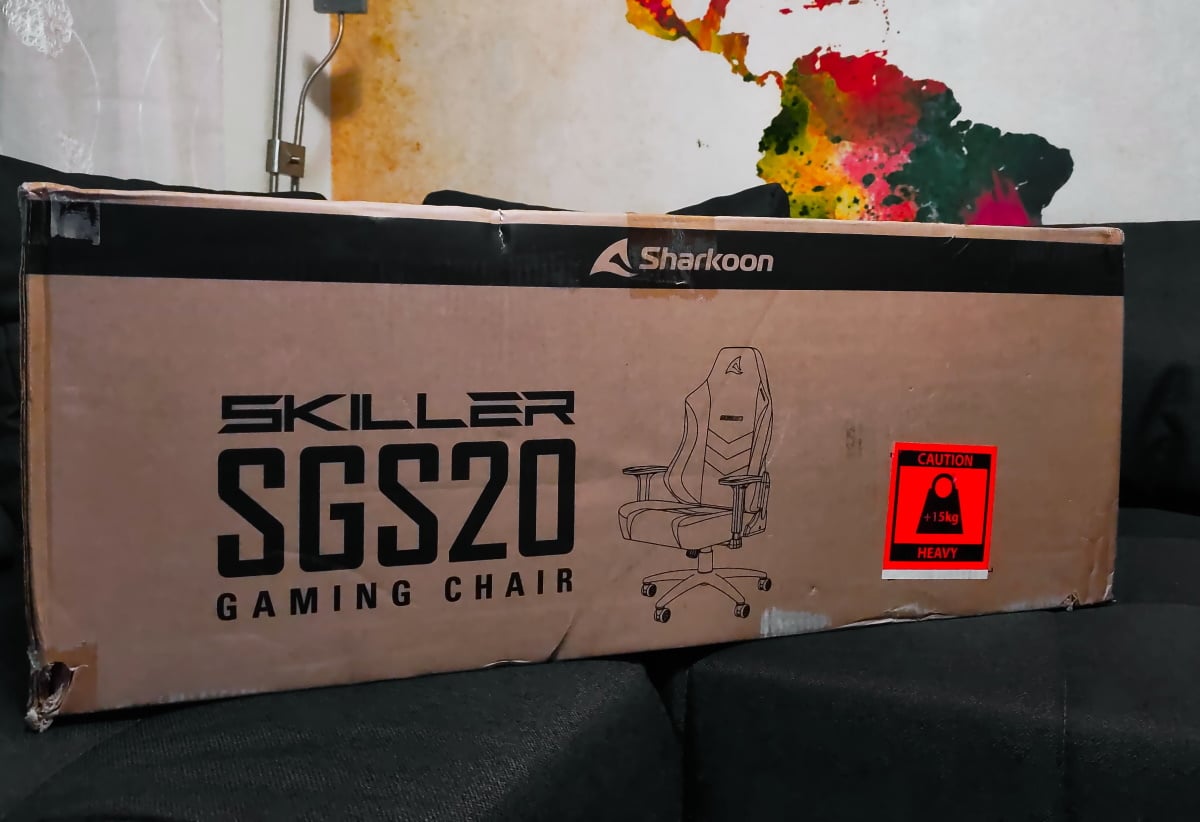 Sharkoon skiller sgs20 sedia gaming in tessuto dimensioni comfort