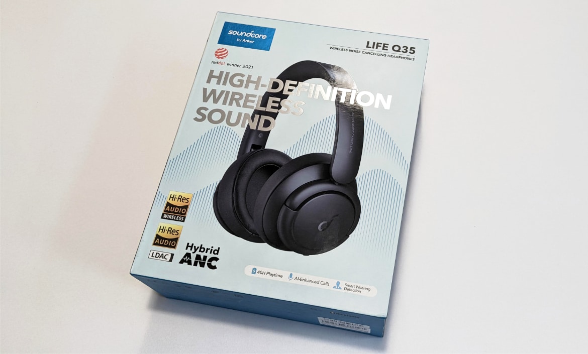 Soundcore by Anker Life Q35 Wireless Headphone LDAC Bluetooth Headset ANC  Calls