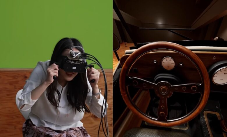 Sony demonstriert VR-Brille mit 4K-OLED-Display