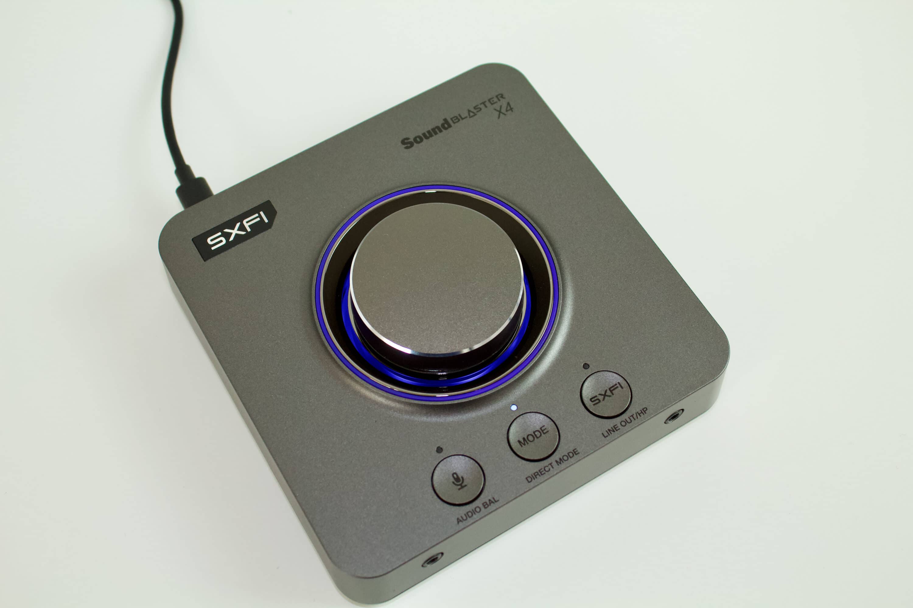 Sound Blaster X4 光デジタル入力 オーディオ バランス機能 マルチチャンネル USB DAC SB-X-4 