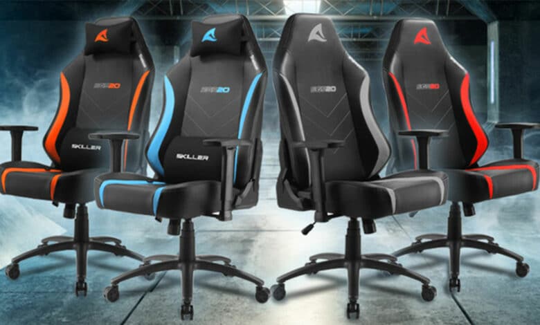 New gaming chairs Sharkoon SKILLER SGS20 & SGS20 Fabric