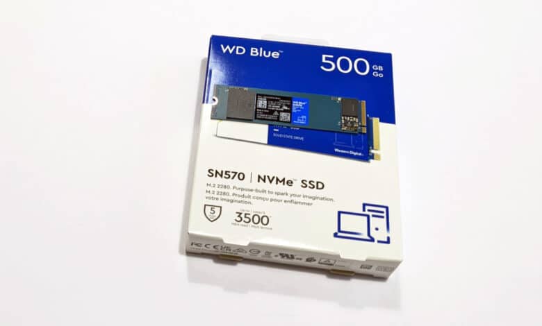 Western Digital WD Blue SN550 NVMe M.2 2280 250GB SSD 