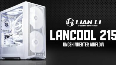 Lian Li Lancool 215 White