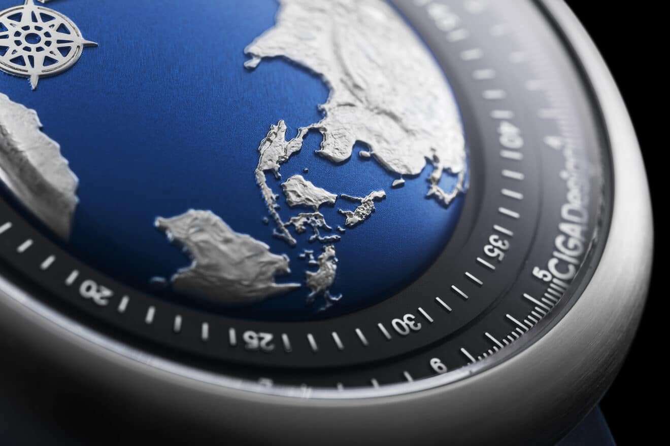 CIGA Design: Noble watch in the design of our earth
