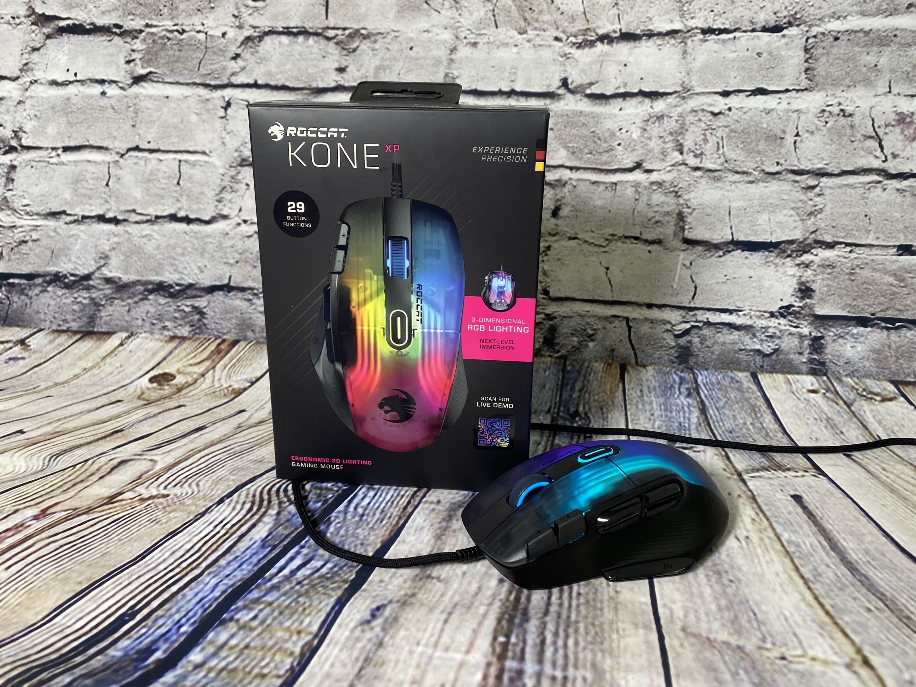 ROCCAT Kone mouse XP button - gaming with possible actions 29 review