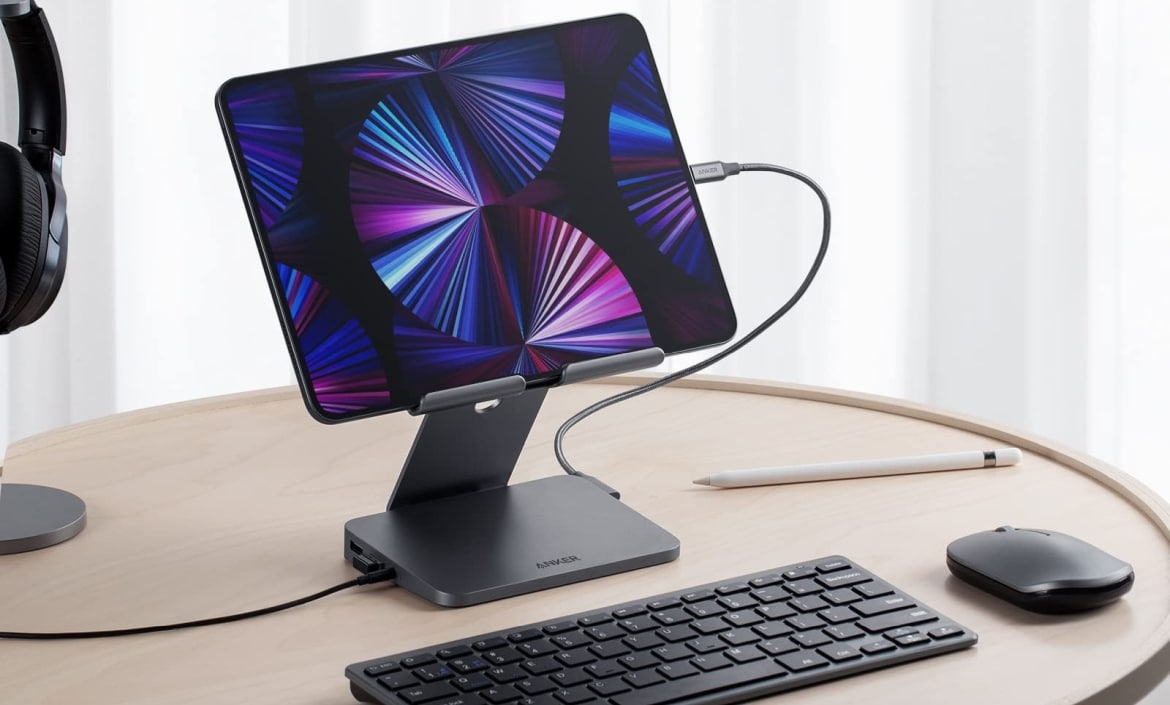 Anker 551: Smart tablet stand iPads with 8-in-1 USB-C hub
