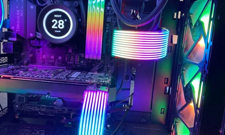 Lian Li Adressable RGB Strimer Plus Triple 8-PIN – Next Level PC Maroc