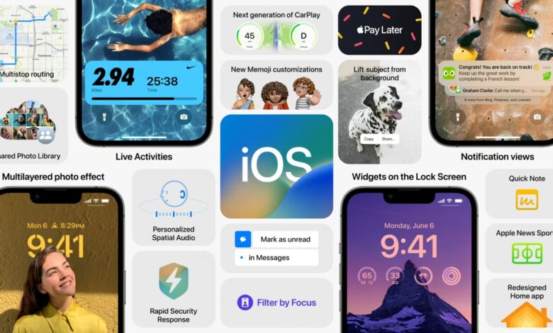iOS 16 Alle Features im Überblick