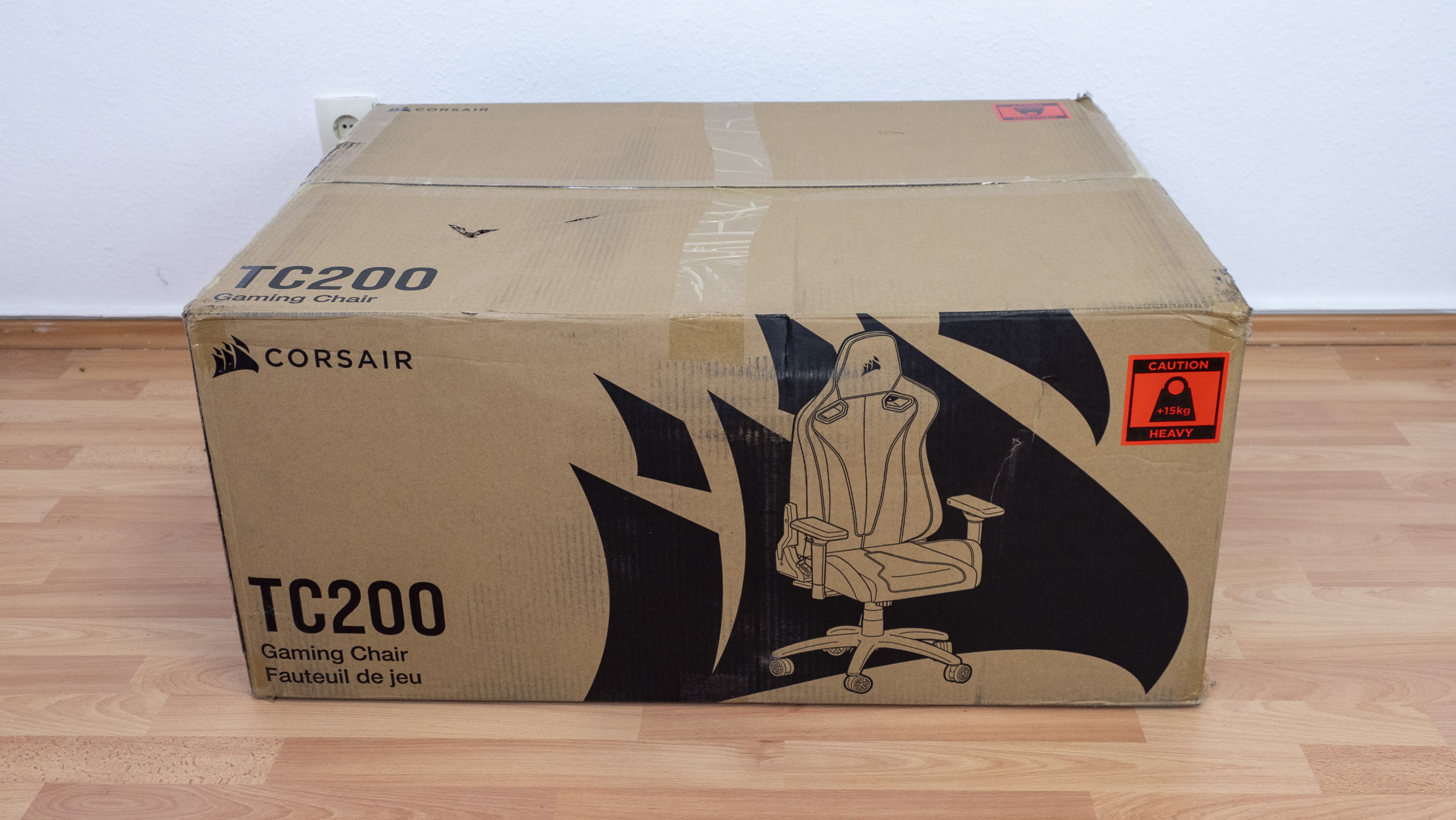room There\'s for Corsair test: chair TC200 in gaming everyone!