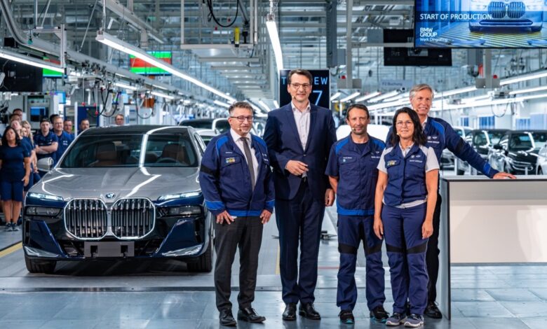 BMW 7er Produktion Dingolfing