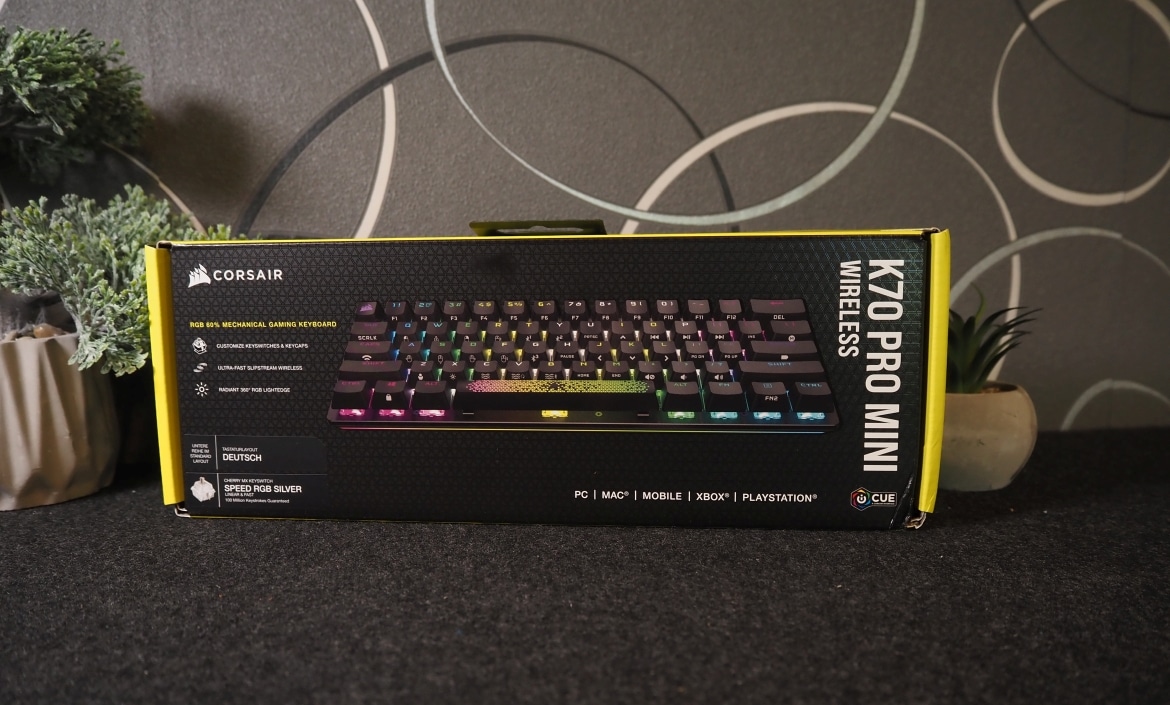 Corsair K70 RGB Pro Mini review: giant with hot-swap switches