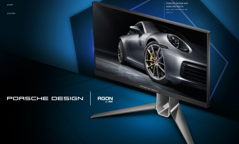 Porsche Design und AGON by AOC stellen Gaming-Monitor PD27S vor