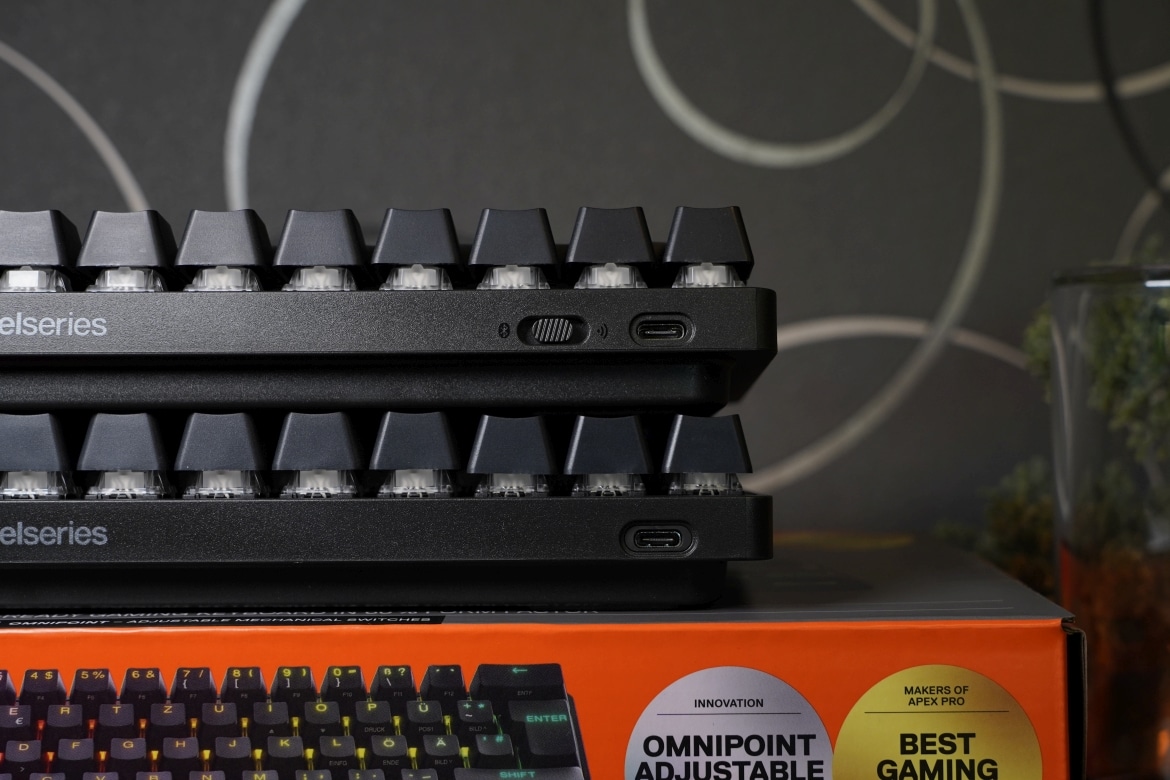 SteelSeries Apex (Wireless) Mini Pro the Review keyboards of test: small