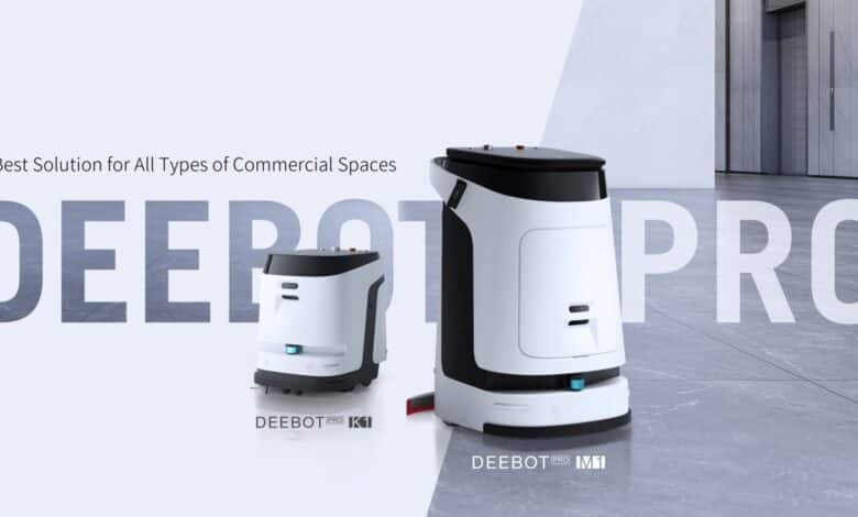 Ecovacs Deebot Pro K1 & M1: New industrial vacuum cleaning robots presented