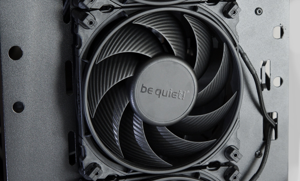 be quiet! Pro cases? Wings test - 4 for in all fan Silent