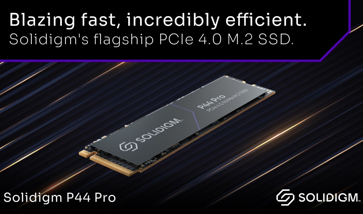 Solidigm P44 Pro: Fast PCIe 4.0 SSD with up to 7,000 MB/s