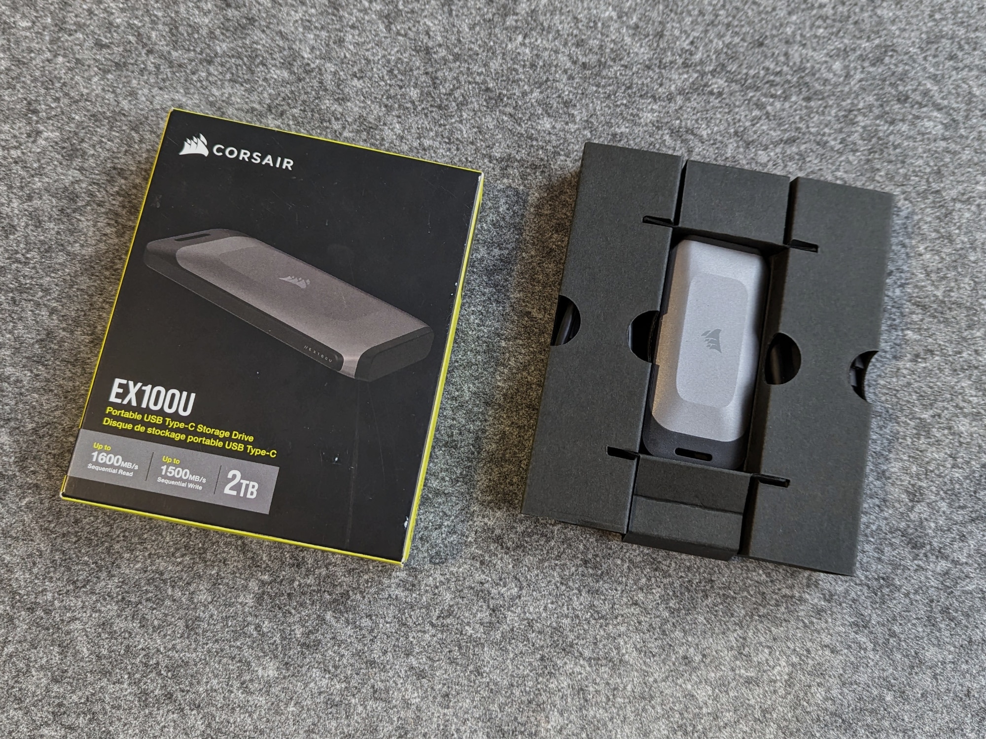 Corsair EX100U review - Corsair's compact SSD for on the go
