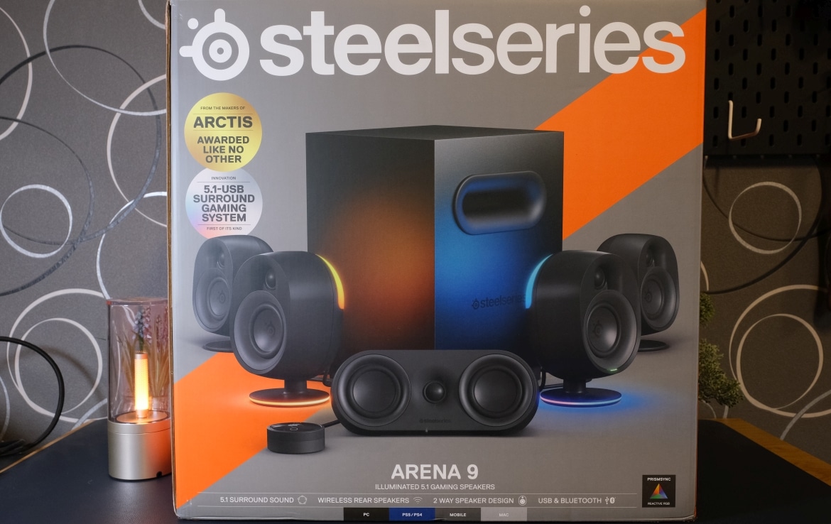 SteelSeries Arena 9 review: 5.1 sound system with impressive and