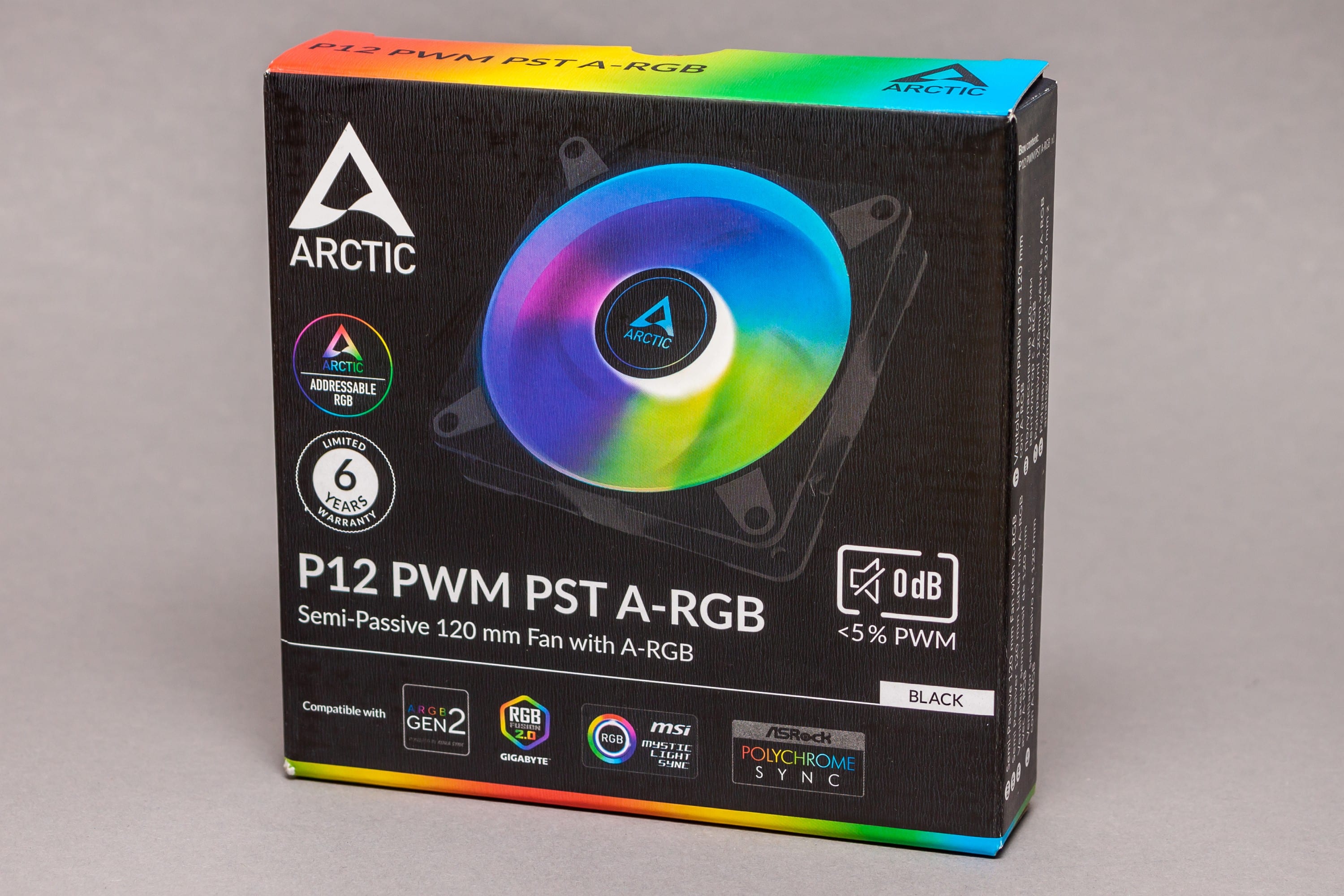 Test Arctic P12 PWM PST A-RGB – performances brillantes