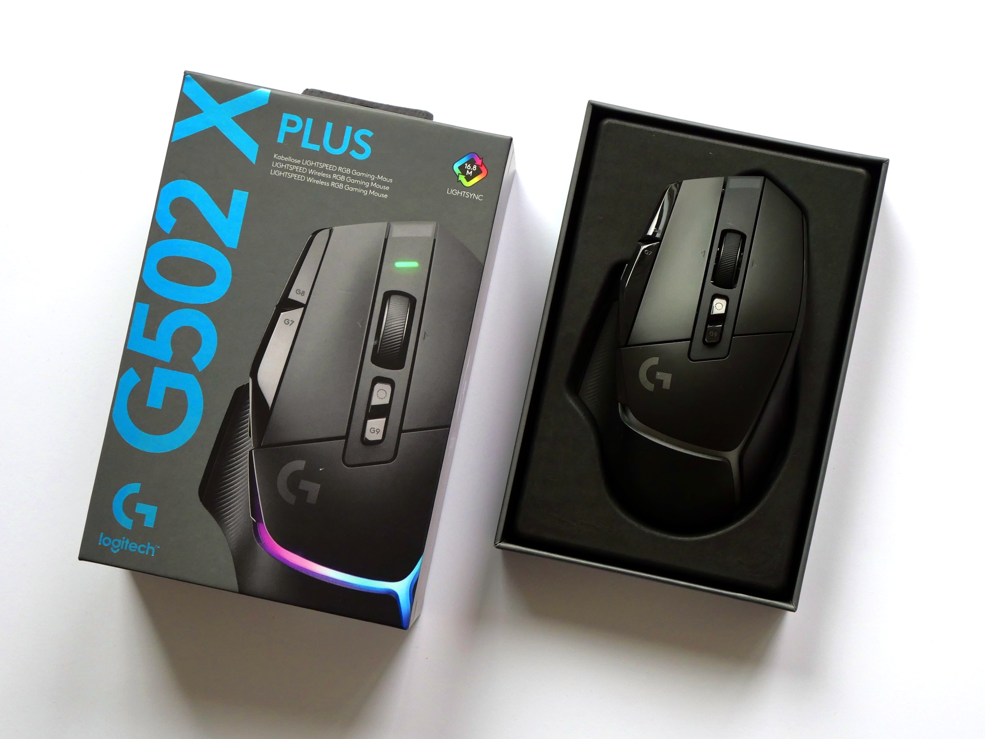 Logitech G502 X PLUS LIGHTSPEED Wireless RGB Gaming Mouse