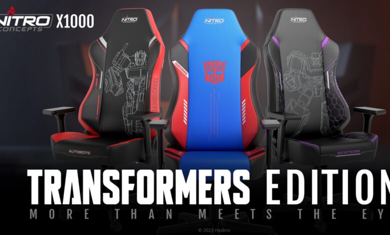 Nitro Concepts X1000 Transformers Editions