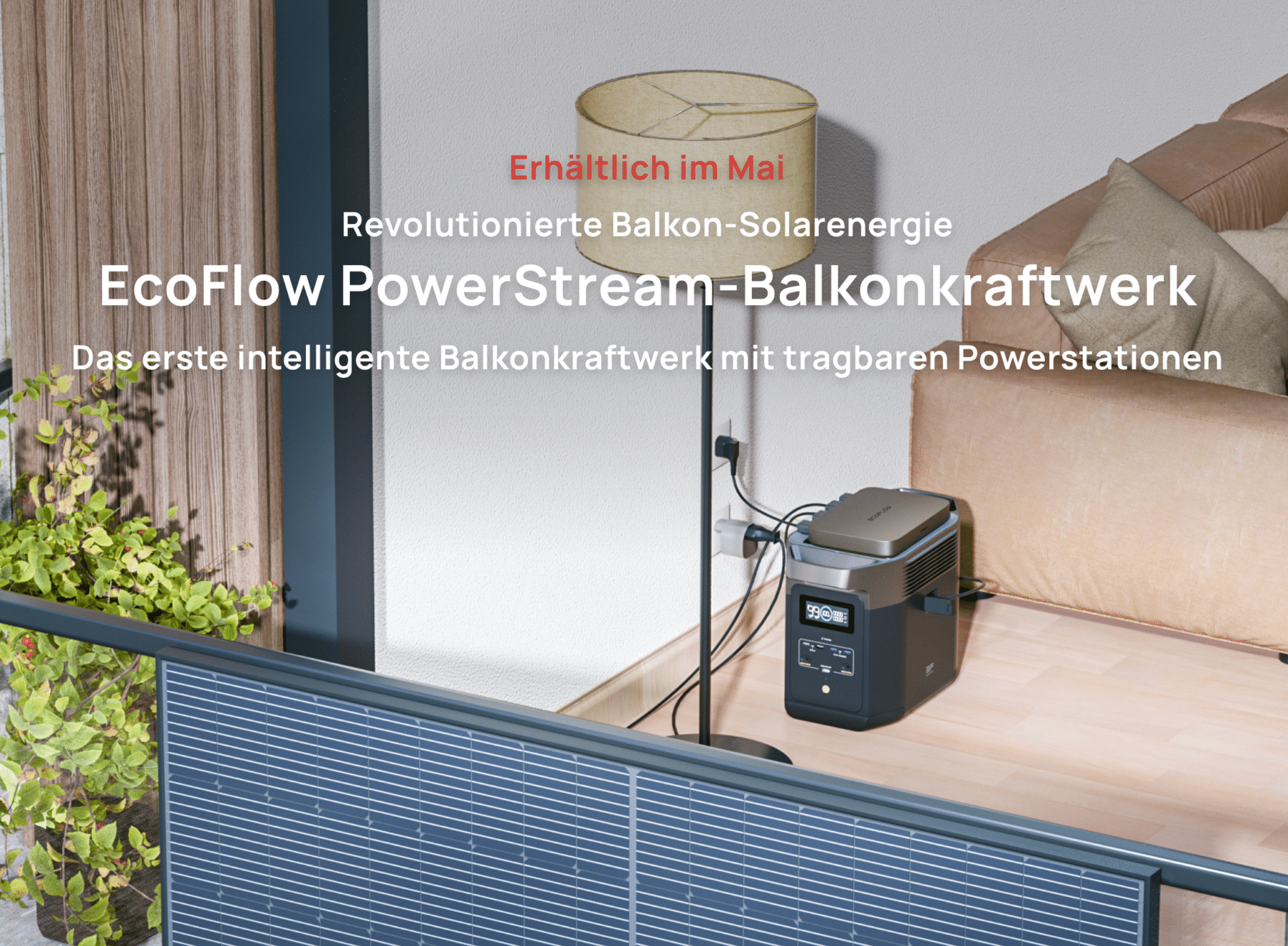 EcoFlow Powerstream: Balcony power plant meets power station