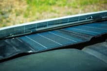 Solarzellen im Auto